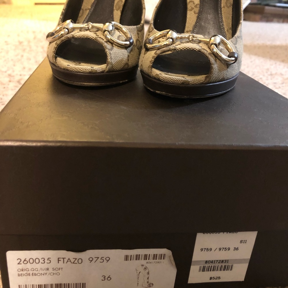 Gucci horsebit pumps